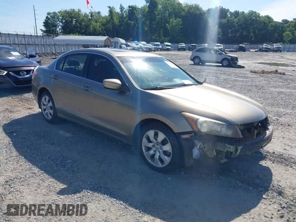 2010 Honda Accord EX with VIN 1HGCP2F76AA051265, listed as a IAAI auction lot 42329425 with 223,712 mi miles and . Bid and sale history available at DreamBid. Image 1.