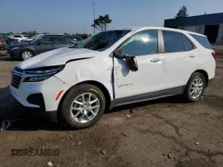 2024 Chevrolet Equinox LS с VIN 3GNAXHEG4RL323687, выставлен на аукционе Copart как лот 68918835 с пробегом 12 851 миль миль и На запчасти • Non repairable. История ставок и продаж доступна на DreamBid. Изображение 1.