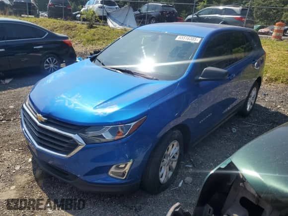 2019 Chevrolet Equinox LS с VIN 3GNAXHEVXKS541563, выставлен на аукционе Copart как лот 65516385 с пробегом Не указан миль и Списание • Salvage title. История ставок и продаж доступна на DreamBid. Изображение 1.