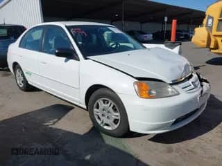 2002 Honda Civic with VIN 1HGEN26592L000426, listed as a IAAI auction lot 42142517 with 64,262 mi miles and . Bid and sale history available at DreamBid. Image 1.