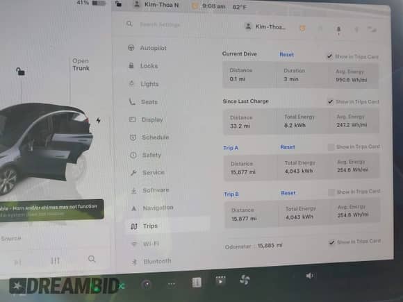 2023 Tesla Model Y Long Range с VIN 7SAYGAEE9PF969545, выставлен на аукционе IAAI как лот 43410429 с пробегом 15 885 миль миль и . История ставок и продаж доступна на DreamBid. Изображение 7.