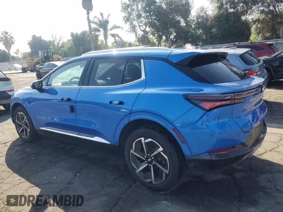 2025 Chevrolet Equinox EV LT с VIN 3GN7DLRP7SS193884, выставлен на аукционе Copart как лот 84478115 с пробегом 16 827 миль миль и Чистый • Clean title. История ставок и продаж доступна на DreamBid. Изображение 2.