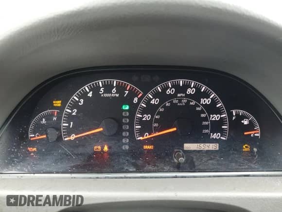 2005 Toyota Camry STD with VIN 4T1BE32KX5U405921, listed as a Copart auction lot 82432615 with 169,419 mi miles and Clean title. Bid and sale history available at DreamBid. Image 9.
