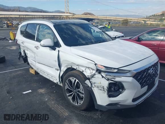 2019 Hyundai Santa Fe Ultimate с VIN 5NMS53AA0KH118278, выставлен на аукционе IAAI как лот 43291261 с пробегом Не указан миль и . История ставок и продаж доступна на DreamBid. Изображение 1.