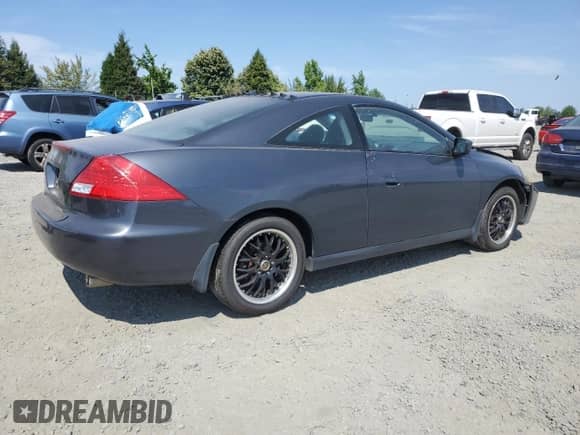 2006 Honda Accord EX-L with VIN 1HGCM82646A003117, listed as a Copart auction lot 67143445 with 125,589 mi miles and Salvage title. Bid and sale history available at DreamBid. Image 3.