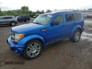 2007 Dodge Nitro SLT with VIN 1D8GU58K17W681431, listed as a Copart auction lot 67245855 with 214,389 mi miles and Clean title. Bid and sale history available at DreamBid. Image 1.