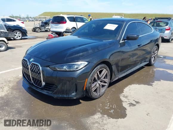 2023 BMW 4 Series 430i with VIN WBA63AV01PFP57025, listed as a IAAI auction lot 42101068 with 28,514 mi miles and . Bid and sale history available at DreamBid. Image 17.