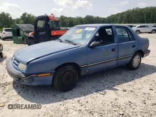 1992 Dodge Shadow with VIN 1B3XP48KXNN262238, listed as a Copart auction lot 61809755 with 108,984 mi miles and Clean title. Bid and sale history available at DreamBid. Image 1.
