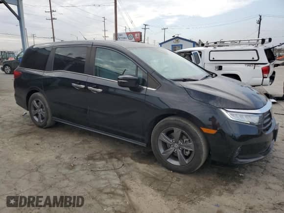 2021 Honda Odyssey EX с VIN 5FNRL6H51MB010299, выставлен на аукционе Copart как лот 70234765 с пробегом 58 197 миль миль и Списание • Salvage title. История ставок и продаж доступна на DreamBid. Изображение 4.