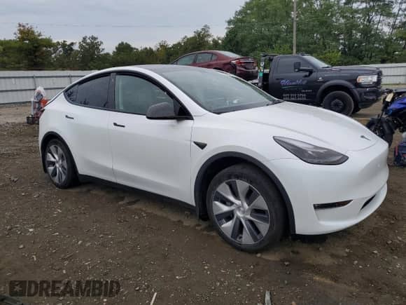 2023 Tesla Model Y Long Range с VIN 7SAYGDEE0PF662251, выставлен на аукционе Copart как лот 81286975 с пробегом Не указан миль и Списание • Salvage title. История ставок и продаж доступна на DreamBid. Изображение 4.
