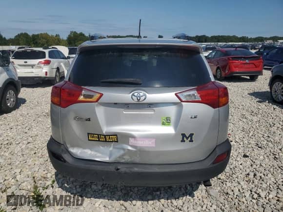 2015 Toyota RAV4 LE with VIN 2T3BFREV5FW301576, listed as a Copart auction lot 70083605 with 107,100 mi miles and Clean title. Bid and sale history available at DreamBid. Image 6.