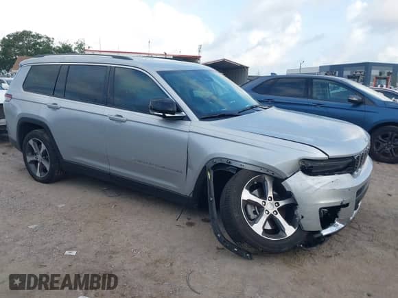 2023 Jeep Grand Cherokee Limited with VIN 1C4RJJBG6P8843393, listed as a IAAI auction lot 42439864 with 31,846 mi miles and . Bid and sale history available at DreamBid. Image 1.