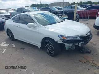 2017 Honda Accord Touring with VIN 1HGCT2B07HA002865, listed as a IAAI auction lot 43199183 with 129,710 mi miles and . Bid and sale history available at DreamBid. Image 1.