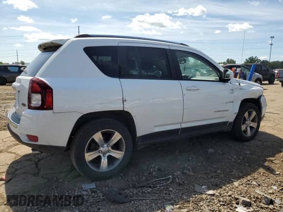 2017 Jeep Compass High Altitude с VIN 1C4NJDEB5HD164790, выставлен на аукционе Copart как лот 69017795 с пробегом 93 188 миль миль и Чистый • Clean title. История ставок и продаж доступна на DreamBid. Изображение 3.