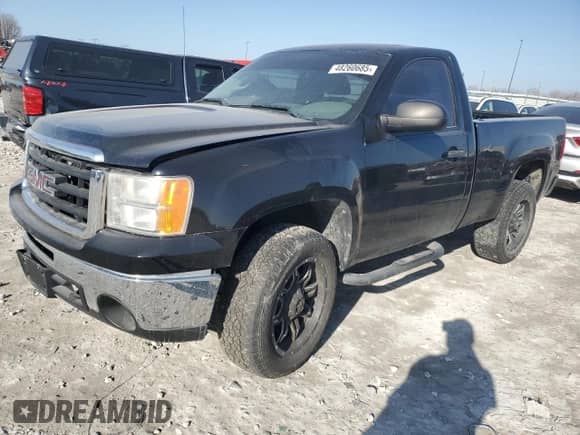 2011 GMC Sierra 1500 Work Truck z VIN 1GTN2TEAXBZ293066, wystawiony jako Copart lot #48260685 z przebiegiem 174 090 mil mil oraz Szkoda całkowita • Salvage title. Historia ofert i sprzedaży dostępna na DreamBid. Obrazek 1.