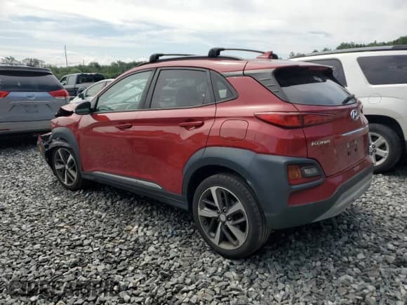 2021 Hyundai Kona Limited z VIN KM8K3CA59MU600733, wystawiony jako Copart lot #67939555 z przebiegiem 52 499 mil mil oraz Szkoda całkowita • Salvage title. Historia ofert i sprzedaży dostępna na DreamBid. Obrazek 2.