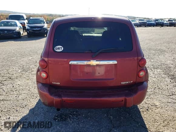2009 Chevrolet HHR 1LT with VIN 3GNCA23B49S590428, listed as a Copart auction lot 76938344 with 142,357 mi miles and Salvage title. Bid and sale history available at DreamBid. Image 6.