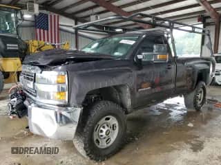2015 Chevrolet Silverado 2500HD Work Truck with VIN 1GC0KUEG5FZ502398, listed as a Copart auction lot 67408955 with 94,754 mi miles and Salvage title. Bid and sale history available at DreamBid. Image 1.