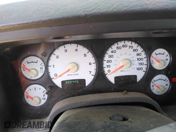 2004 Dodge RAM with VIN 3D7KA26DX4G230941, listed as a Copart auction lot 68874984 with 202,945 mi miles and Clean title. Bid and sale history available at DreamBid. Image 9.