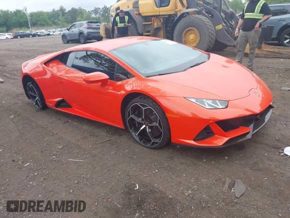2020 Lamborghini Huracan with VIN ZHWUF4ZF6LLA13783, listed as a IAAI auction lot 42235369 with 7,737 mi miles and . Bid and sale history available at DreamBid. Image 1.
