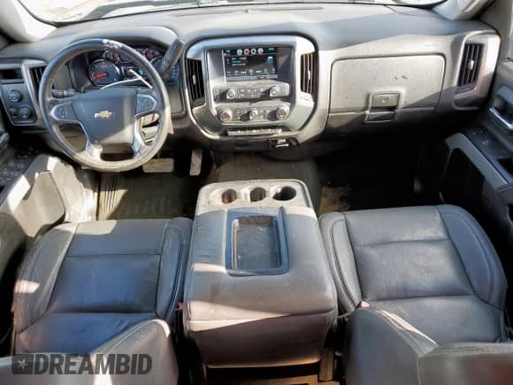 2017 Chevrolet Silverado 1500 LT with VIN 1GCVKREC4HZ401629, listed as a Copart auction lot 63997355 with 93,456 mi miles and Salvage title. Bid and sale history available at DreamBid. Image 8.
