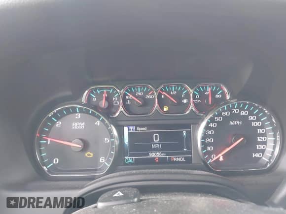 2019 Chevrolet Tahoe LS with VIN 1GNSCAKC5KR358861, listed as a IAAI auction lot 42788665 with 90,056 mi miles and . Bid and sale history available at DreamBid. Image 7.