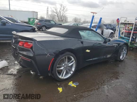 2016 Chevrolet Corvette 1LT with VIN 1G1YB3D70G5121686, listed as a Copart auction lot 86281664 with 68,584 mi miles and Clean title. Bid and sale history available at DreamBid. Image 3.