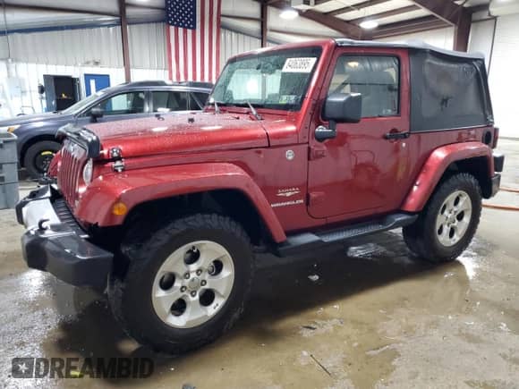 2013 Jeep Wrangler Moab with VIN 1C4AJWBG4DL542513, listed as a Copart auction lot 84063895 with 147,874 mi miles and Salvage title. Bid and sale history available at DreamBid. Image 1.