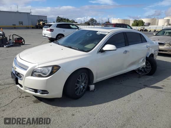 2011 Chevrolet Malibu LTZ with VIN 1G1ZE5E71BF381278, listed as a Copart auction lot 80168995 with Not provided miles and Salvage title. Bid and sale history available at DreamBid. Image 1.
