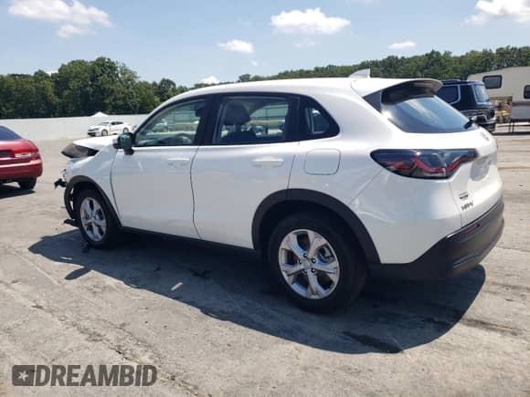 2025 Honda HR-V LX z VIN 3CZRZ2H3XSM741189, wystawiony jako Copart lot #68392855 z przebiegiem 2 438 mil mil oraz Szkoda całkowita • Salvage title. Historia ofert i sprzedaży dostępna na DreamBid. Obrazek 2.