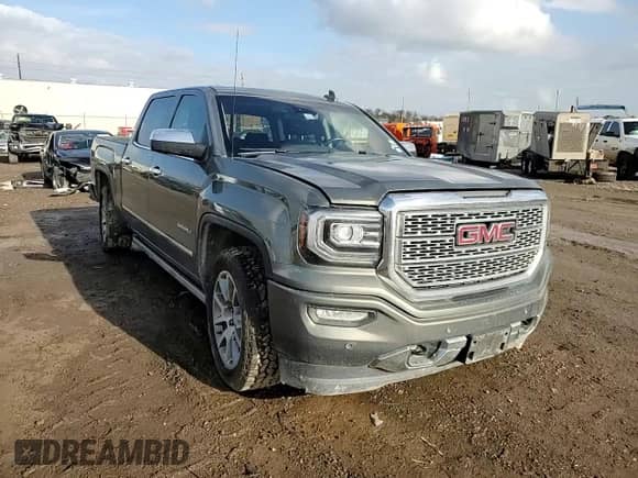 2017 GMC Sierra 1500 Denali with VIN 3GTP1PEJ8HG287682, listed as a Copart auction lot 84727334 with 143,711 mi miles and Salvage title. Bid and sale history available at DreamBid. Image 11.
