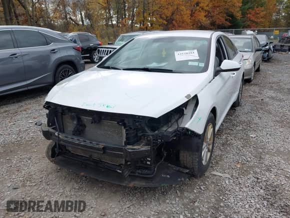 2016 Hyundai Sonata SE with VIN 5NPE24AF7GH276585, listed as a IAAI auction lot 43520281 with 92,770 mi miles and . Bid and sale history available at DreamBid. Image 6.