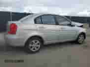 2011 Hyundai Accent GLS with VIN KMHCN4AC7BU617028, listed as a Copart auction lot 84445075 with 155,866 mi miles and Non repairable. Bid and sale history available at DreamBid. Image 3.