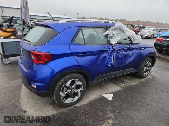 2024 Hyundai Venue SEL с VIN KMHRC8A39RU326371, выставлен на аукционе Copart как лот 89538485 с пробегом 21 603 миль миль и Списание • Salvage title. История ставок и продаж доступна на DreamBid. Изображение 3.