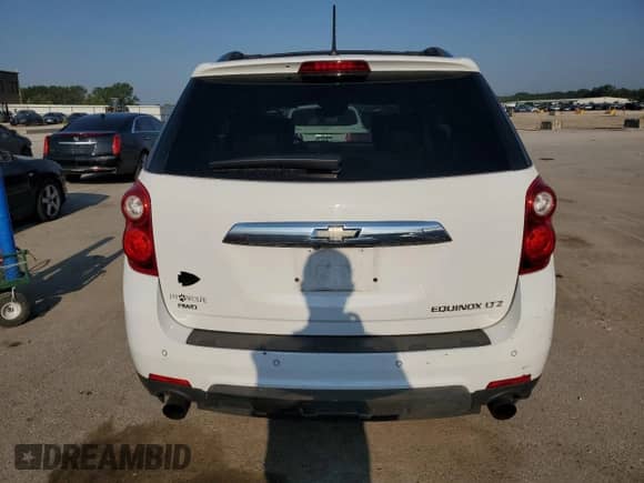 2013 Chevrolet Equinox LTZ with VIN 2GNFLGE37D6237649, listed as a Copart auction lot 67773765 with 126,908 mi miles and Salvage title. Bid and sale history available at DreamBid. Image 6.