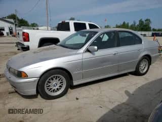 2002 BMW 5 Series 525i с VIN WBADT43482GY96067, выставлен на аукционе Copart как лот 56385925 с пробегом 150 905 миль миль и Чистый • Clean title. История ставок и продаж доступна на DreamBid. Изображение 1.