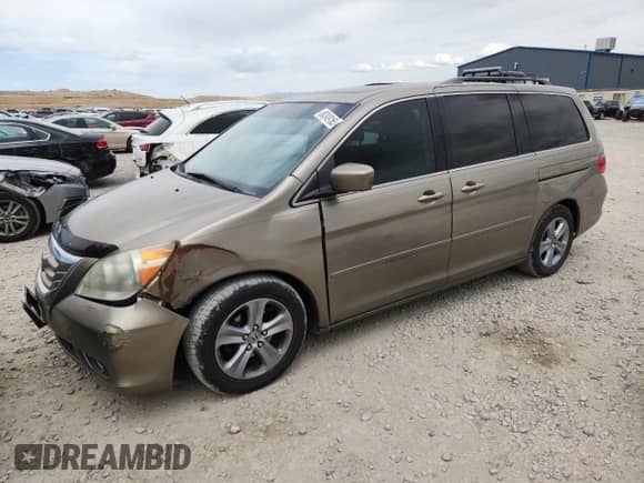 2008 Honda Odyssey Touring с VIN 5FNRL389X8B091620, выставлен на аукционе Copart как лот 80349165 с пробегом 234 674 миль миль и Списание • Salvage title. История ставок и продаж доступна на DreamBid. Изображение 1.