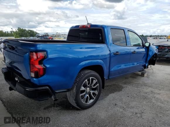 2023 Chevrolet Colorado 2WD Work Truck z VIN 1GCPSBEK0P1136356, wystawiony jako Copart lot #80008915 z przebiegiem 25 903 mil mil oraz Nie do naprawy • Non repairable. Historia ofert i sprzedaży dostępna na DreamBid. Obrazek 3.