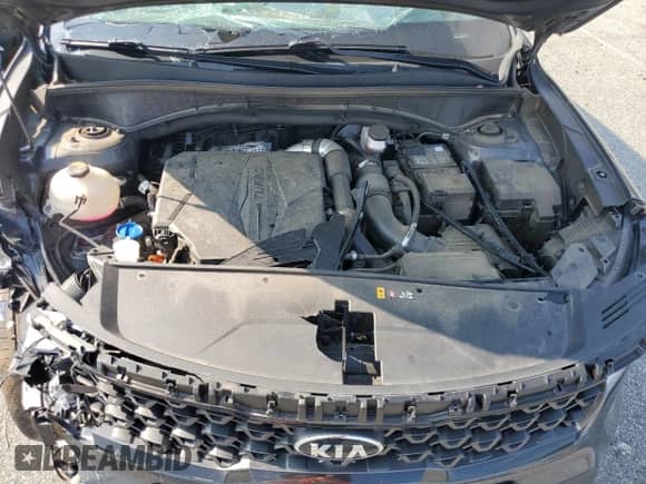 2021 Kia Sorento EX with VIN 5XYRHDLFXMG063758, listed as a Copart auction lot 69079895 with 54,480 mi miles and Salvage title. Bid and sale history available at DreamBid. Image 12.