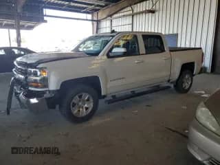 2017 Chevrolet Silverado 1500 LT with VIN 3GCPCREC5HG348512, listed as a Copart auction lot 81526735 with 80,556 mi miles and Salvage title. Bid and sale history available at DreamBid. Image 1.