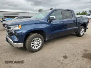 2023 Chevrolet Silverado 1500 LT z VIN 3GCPDKEK6PG203358, wystawiony jako Copart lot #69285535 z przebiegiem 40 446 mil mil oraz Szkoda całkowita • Salvage title. Historia ofert i sprzedaży dostępna na DreamBid. Obrazek 1.