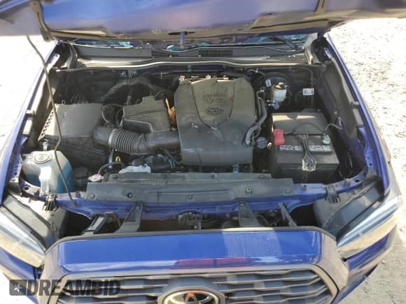 2022 Toyota Tacoma SR5 with VIN 3TYDZ5BN0NT005849, listed as a Copart auction lot 71113125 with 63,449 mi miles and Salvage title. Bid and sale history available at DreamBid. Image 11.