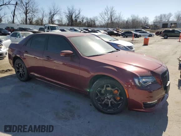 2023 Chrysler 300 Touring L with VIN 2C3CCASGXPH688264, listed as a Copart auction lot 48965405 with 19,866 mi miles and Salvage title. Bid and sale history available at DreamBid. Image 4.