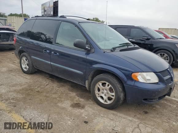 2004 Dodge Caravan SXT with VIN 1D4GP45RX4B577947, listed as a Copart auction lot 72855184 with 185,656 mi miles and Salvage title. Bid and sale history available at DreamBid. Image 4.