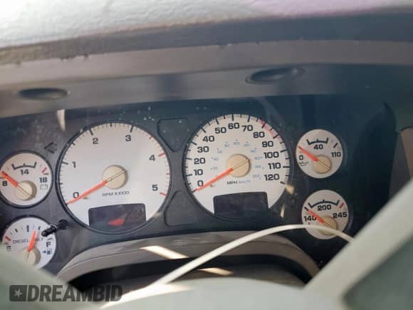 2005 Dodge 2500 SLT with VIN 3D7KR28C35G784501, listed as a Copart auction lot 71625485 with Not provided miles and Salvage title. Bid and sale history available at DreamBid. Image 9.
