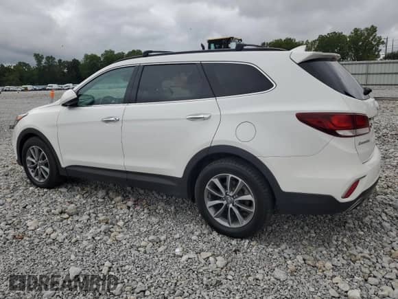 2017 Hyundai Santa Fe SE with VIN KM8SMDHF9HU216040, listed as a Copart auction lot 69939845 with 166,890 mi miles and Clean title. Bid and sale history available at DreamBid. Image 2.