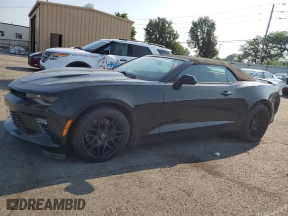 2018 Chevrolet Camaro 2SS с VIN 1G1FH3D7XJ0170422, выставлен на аукционе Copart как лот 59110915 с пробегом 24 906 миль миль и Списание • Salvage title. История ставок и продаж доступна на DreamBid. Изображение 1.