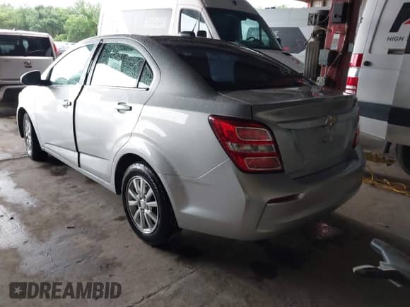 2019 Chevrolet Sonic LT with VIN 1G1JD5SB2K4144335, listed as a IAAI auction lot 42479272 with 111,453 mi miles and . Bid and sale history available at DreamBid. Image 3.