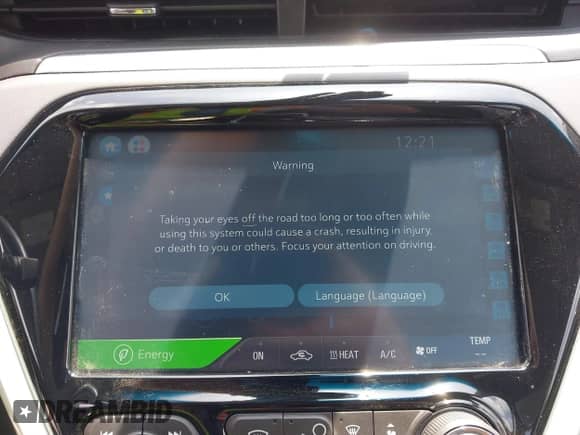2021 Chevrolet Bolt EV LT with VIN 1G1FY6S05M4112478, listed as a IAAI auction lot 42059631 with 37,485 mi miles and . Bid and sale history available at DreamBid. Image 19.