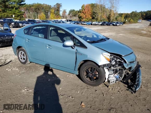 2014 Toyota Prius Four z VIN JTDKN3DU1E1780150, wystawiony jako Copart lot #86851195 z przebiegiem 163 175 mil mil oraz Czysty tytuł • Clean title. Historia ofert i sprzedaży dostępna na DreamBid. Obrazek 4.